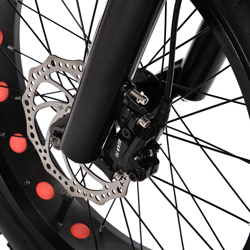 SoverSky Electric Fat Tire Bike Shimano 7-Speed Titan 500