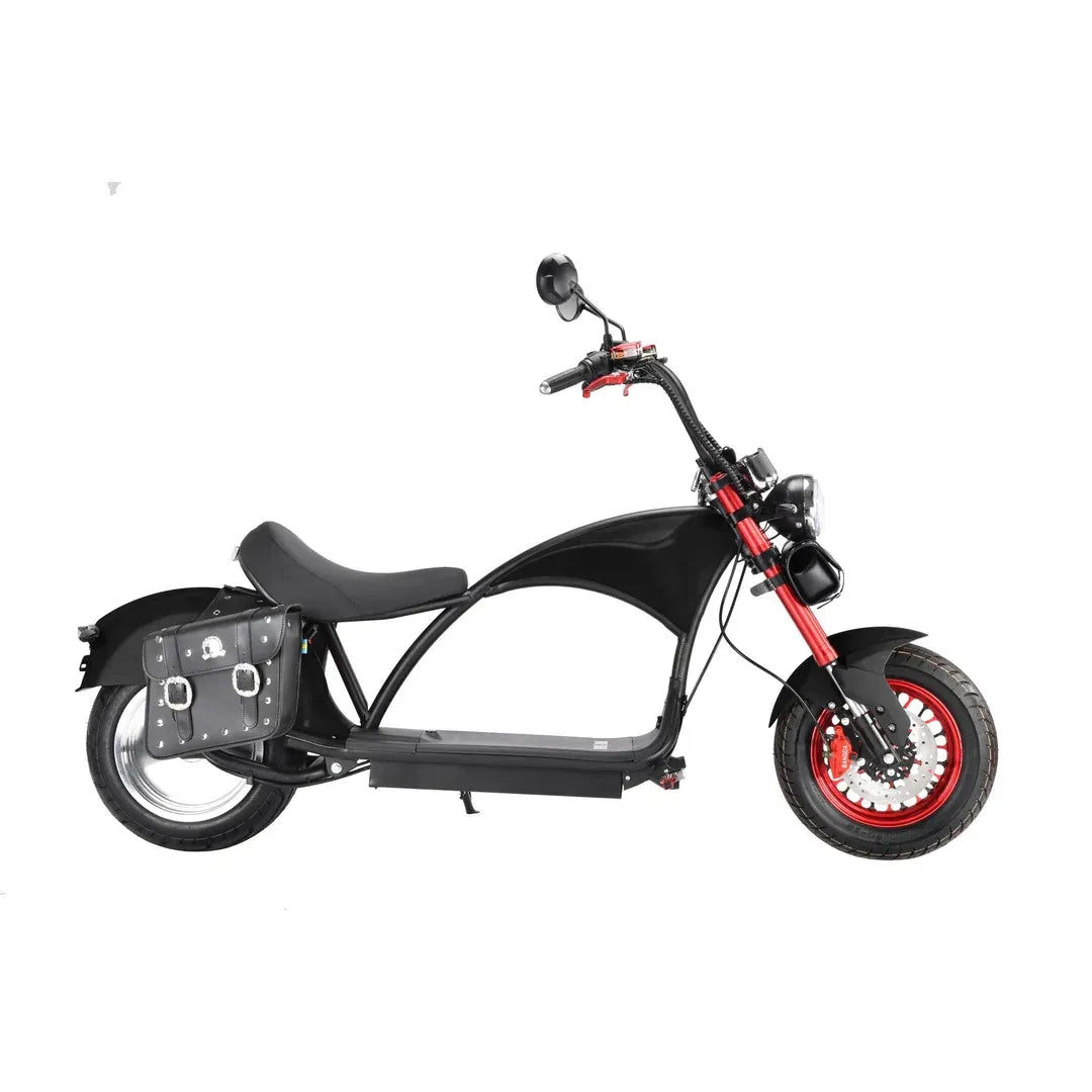 Soversky M3P 3000W electric chopper bike. American flag color.