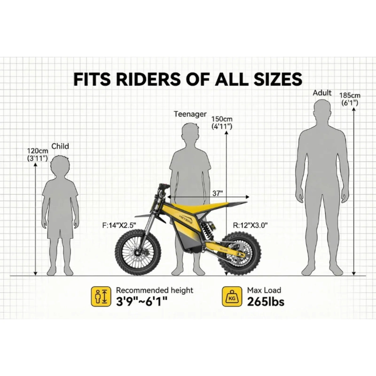 Heybike V1 Electric Dirt Bike