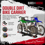 Black Widow Pro Pro Double Dirt Bike Carrier