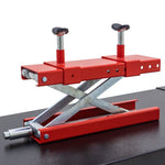 Black Widow Pro Pneumatic ProLift Motorcycle Lift Table with Center Jack