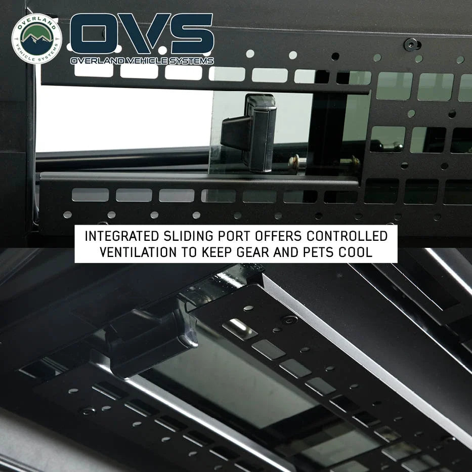 OVS Expedition - Pro+ Truck Cap W/ Full Window Wing Doors, and 3rd Brake Light
