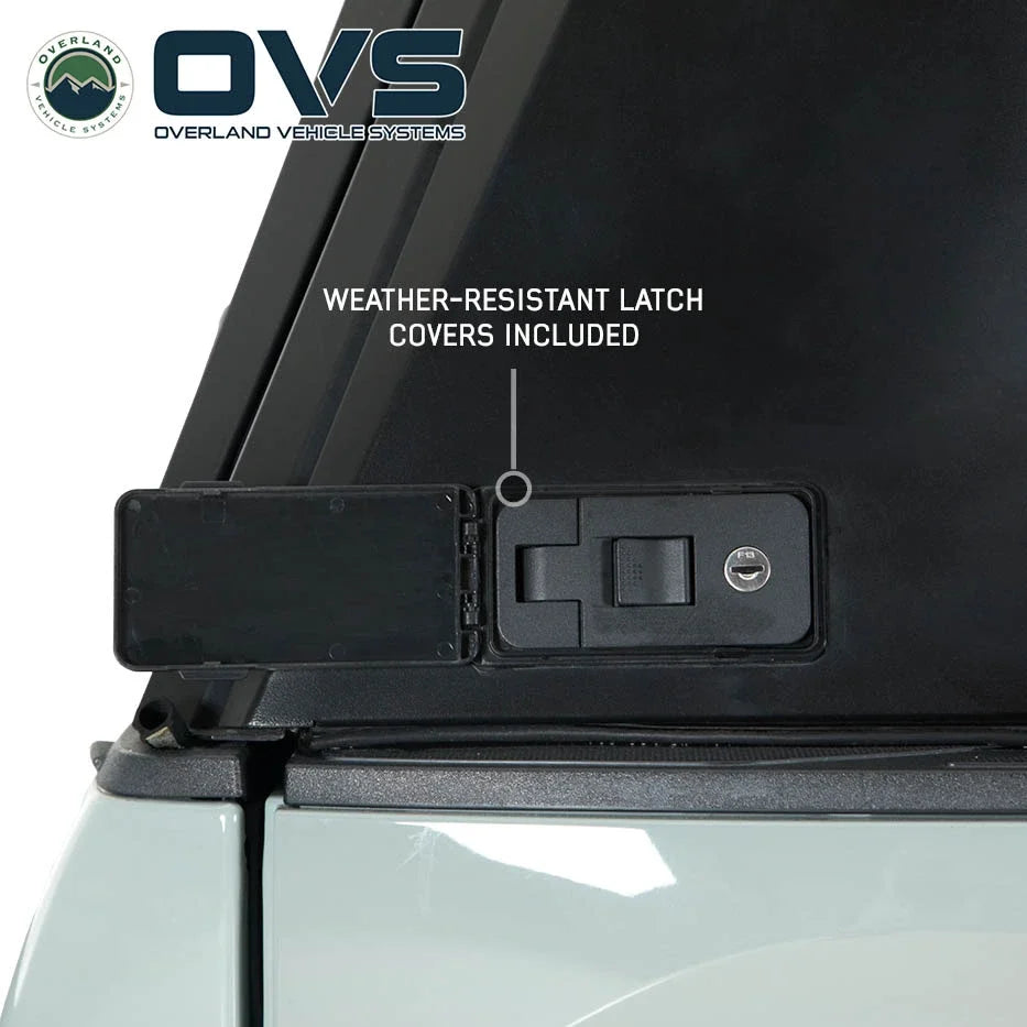 OVS Expedition - Pro+ Truck Cap W/ Full Window Wing Doors, and 3rd Brake Light