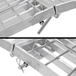 Black Widow Pro 9' 3-Piece Arched Folding Motorcycle Ramp