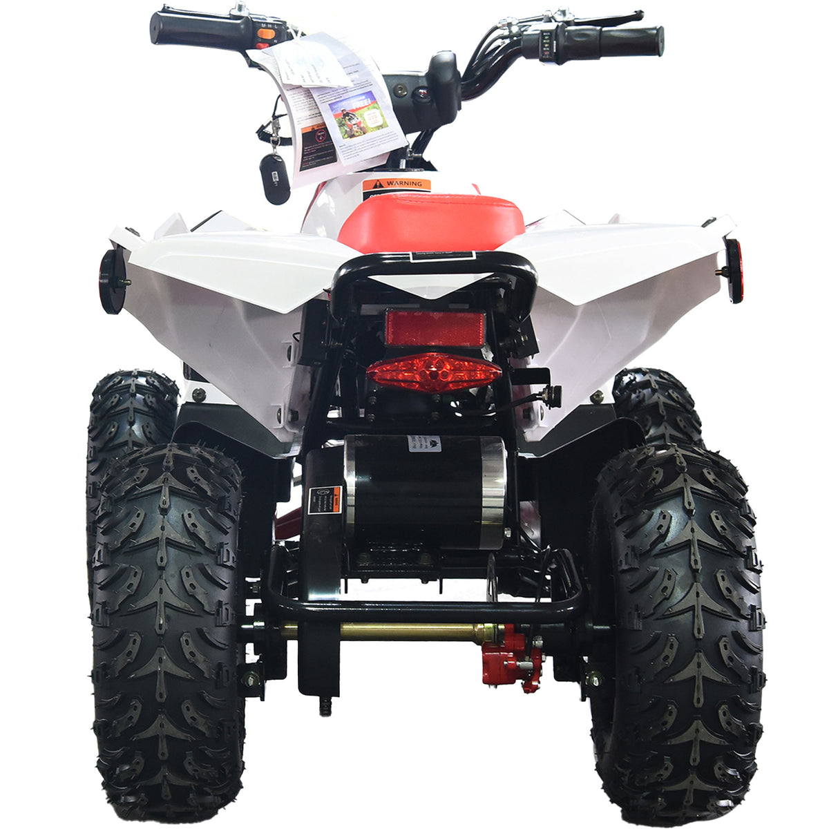 MotoTec E-Bully 36v 1000w ATV White