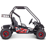 MotoTec Mud XL 60v 2000w Electric Go Kart Full Suspension Red