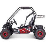 MotoTec Mud XL 60v 2000w Electric Go Kart Full Suspension Red