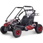 MotoTec Mud XL 60v 2000w Electric Go Kart Full Suspension Red