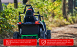 MotoTec Raider Kids UTV 48v 1200w Full Suspension Green