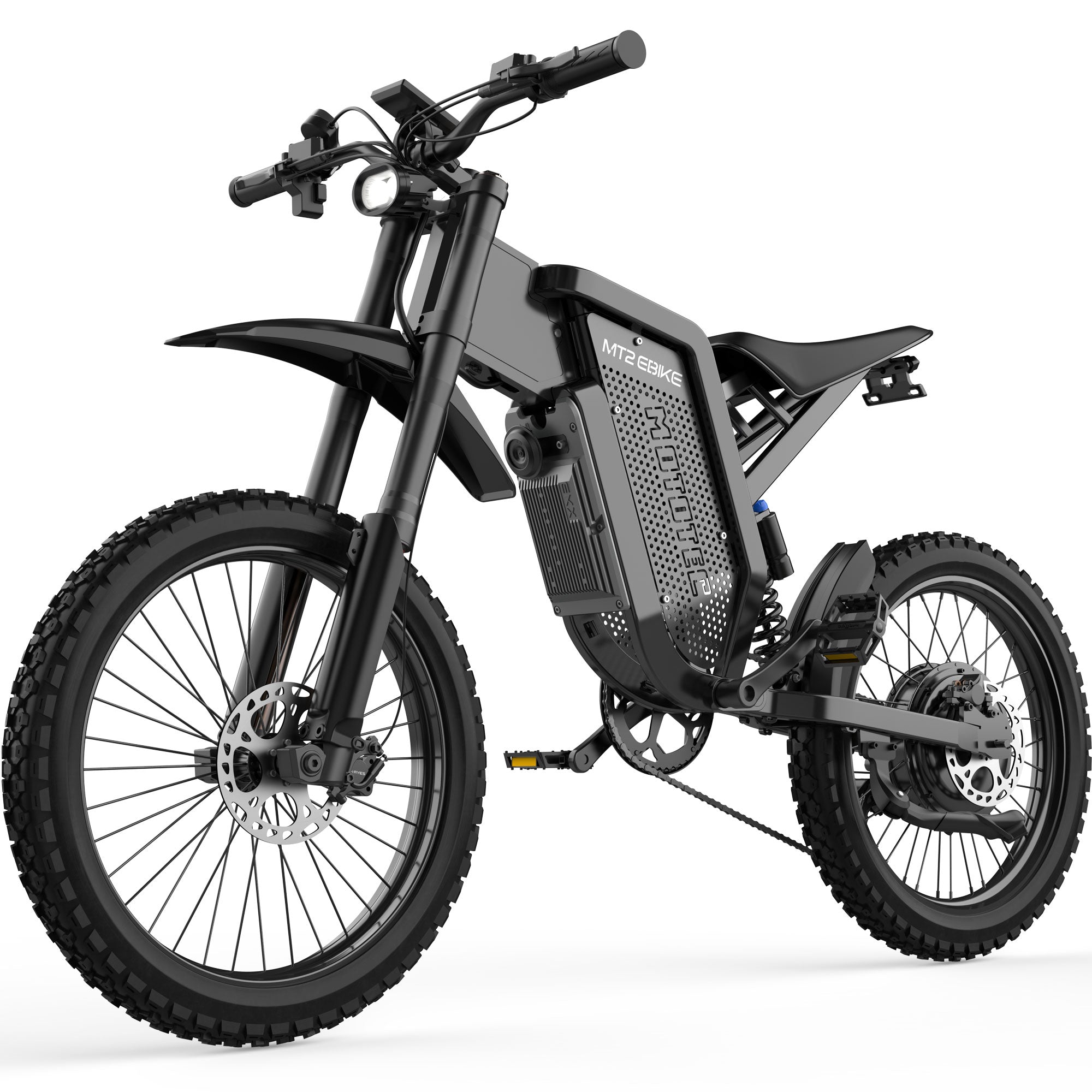 MotoTec MT2 Pro E-Bike 60v 6000w Grey