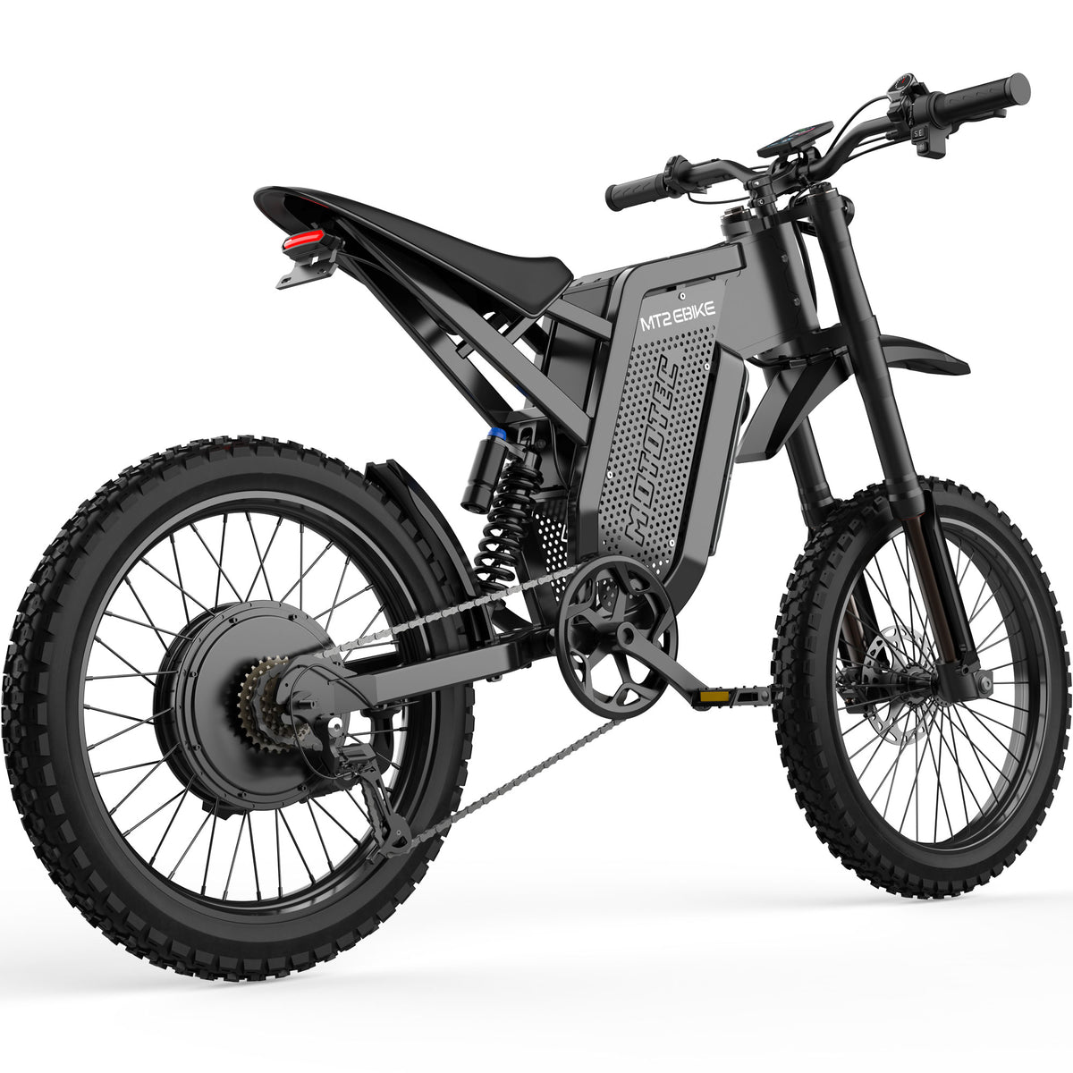 MotoTec MT2 Pro E-Bike 60v 6000w Grey