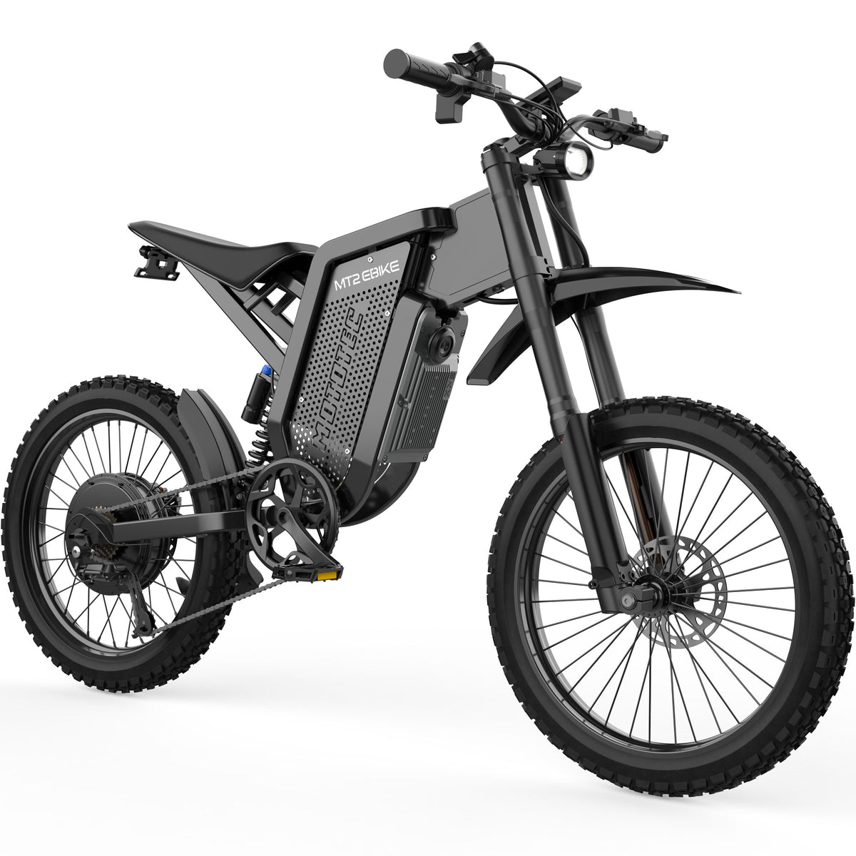 MotoTec MT2 Pro E-Bike 60v 6000w Grey
