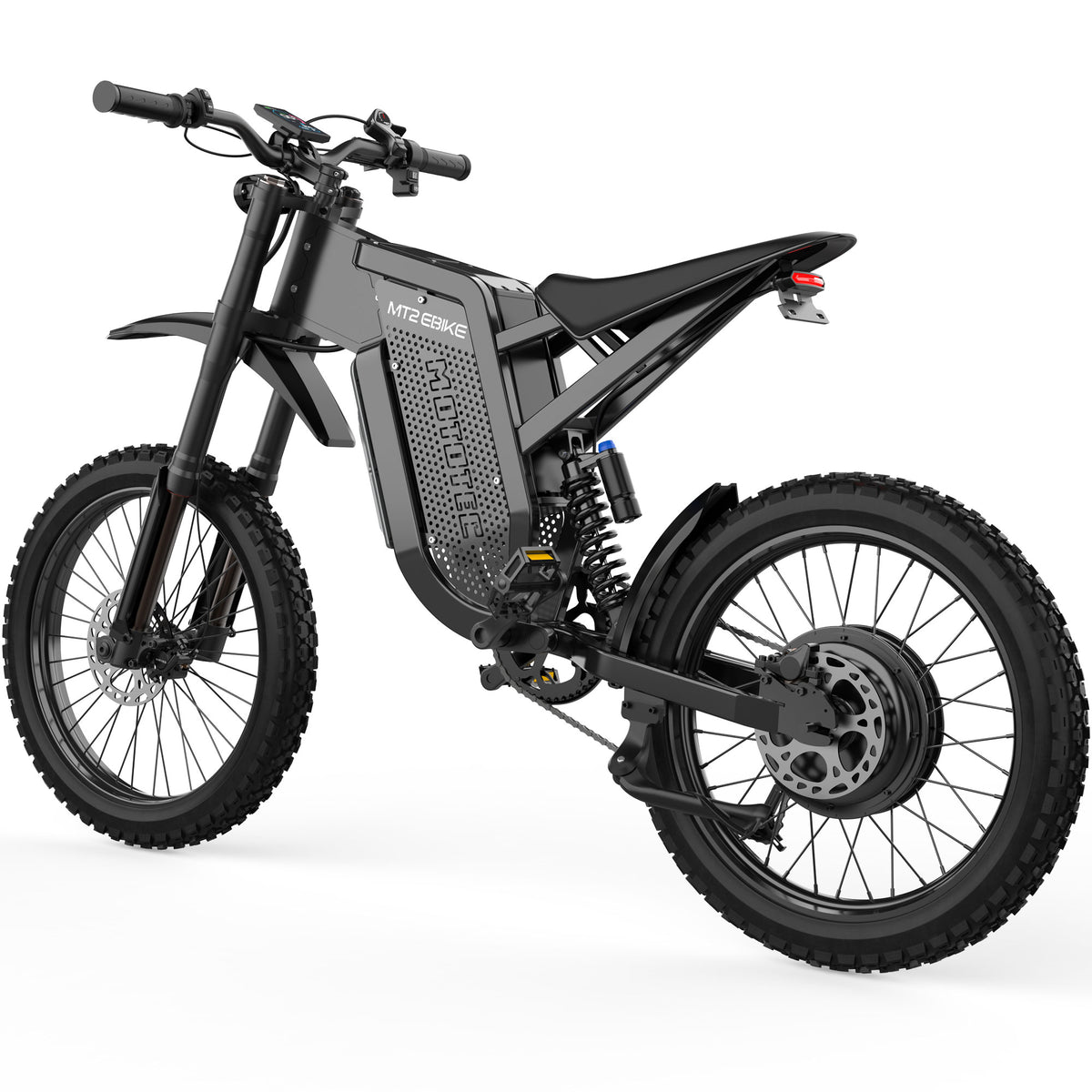 MotoTec MT2 Pro E-Bike 60v 6000w Grey