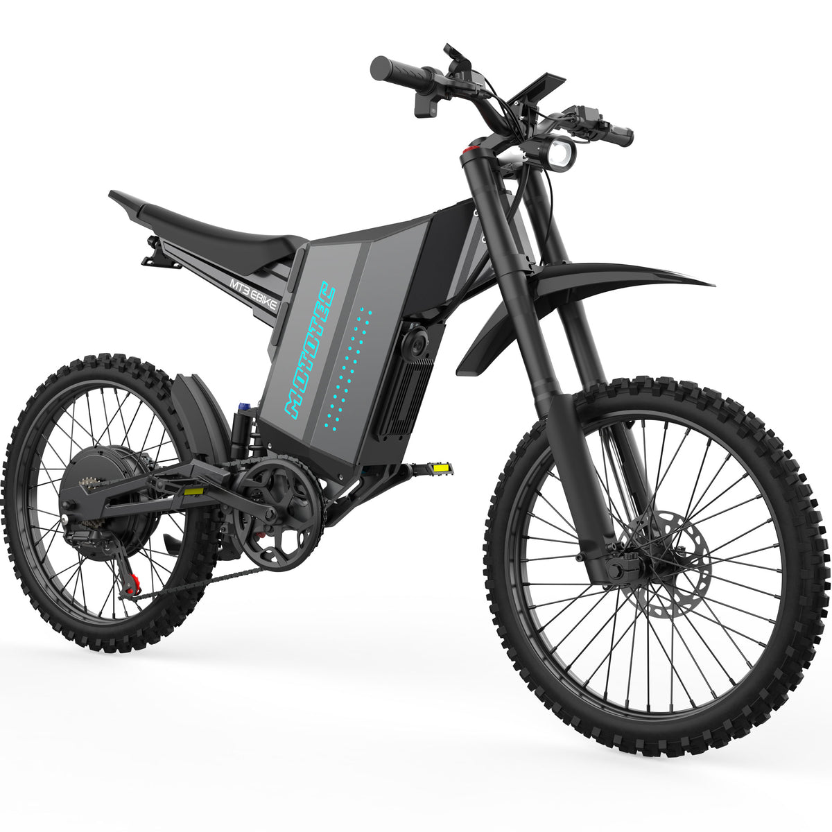 MotoTec MT3 Pro E-Bike 72v 8000w Grey
