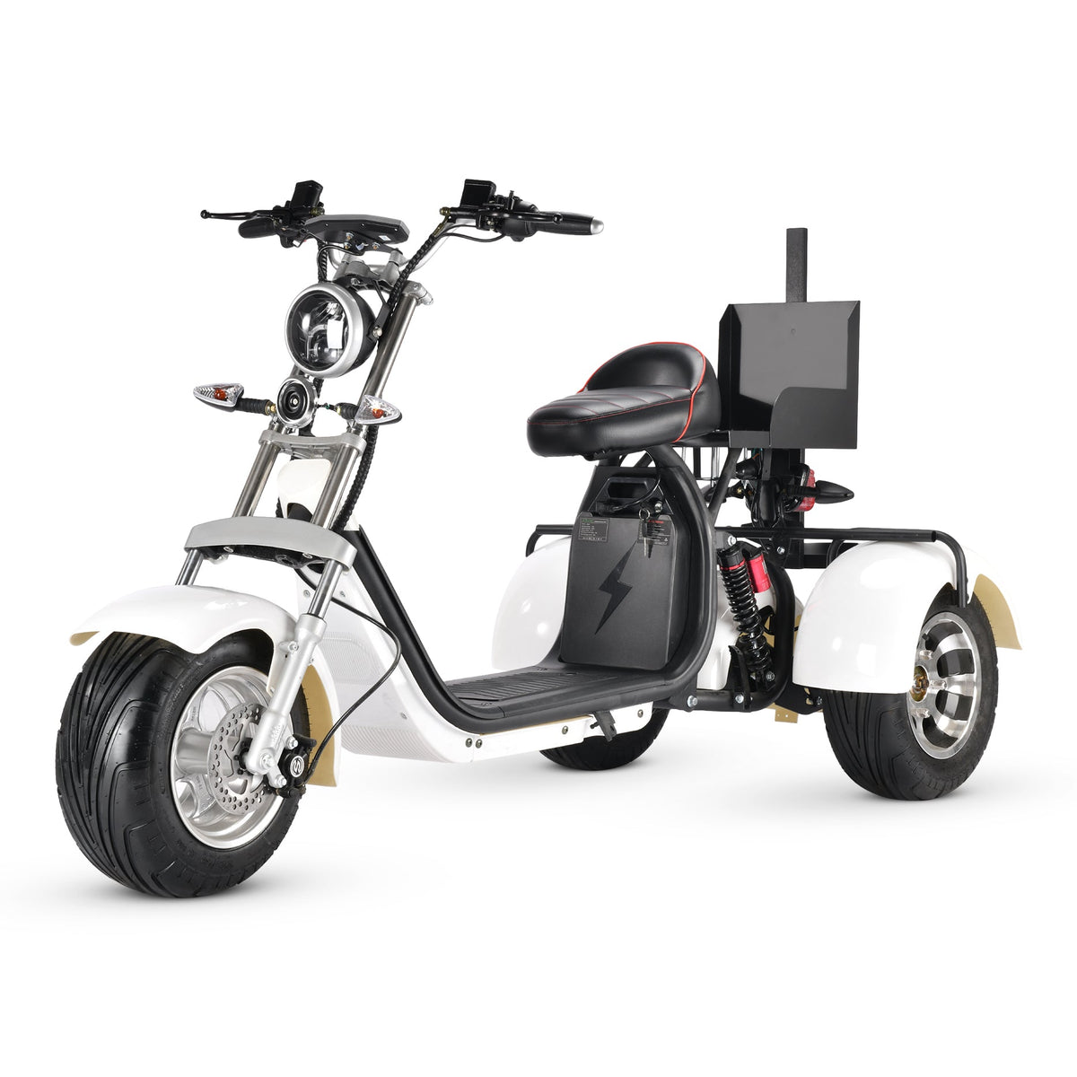 T7.3 Electric Fat Tire Golf Scooter freeshipping - SoverSky