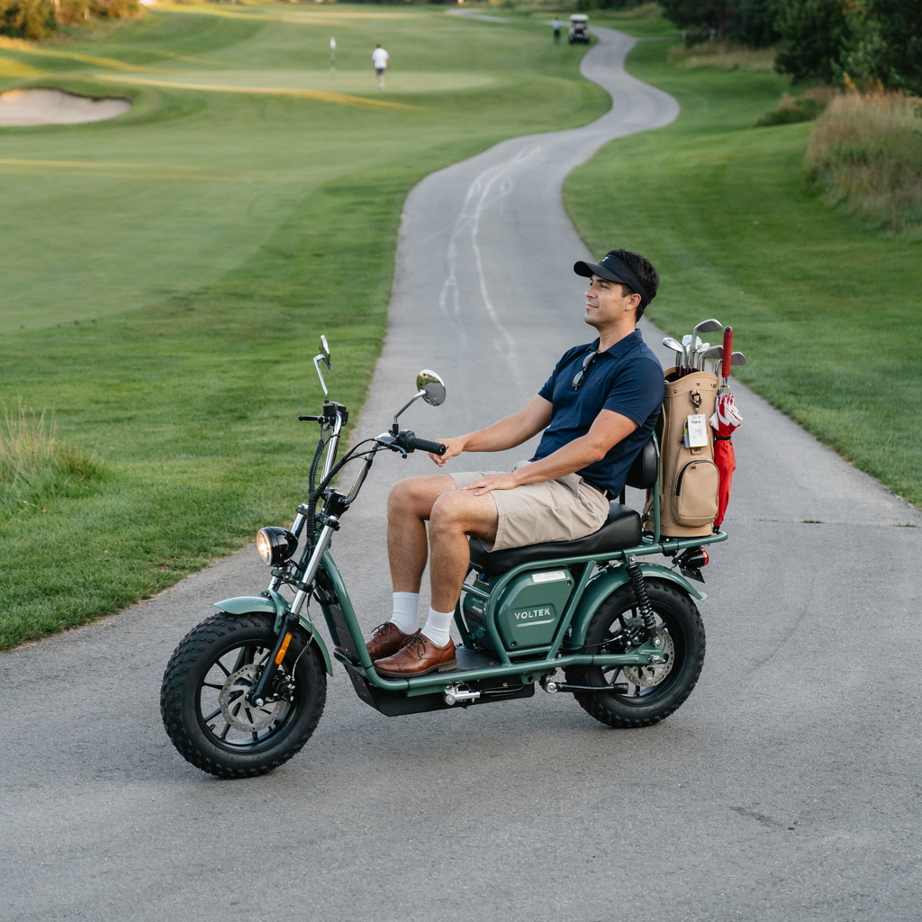 Electric Fat Tire Golf Scooters