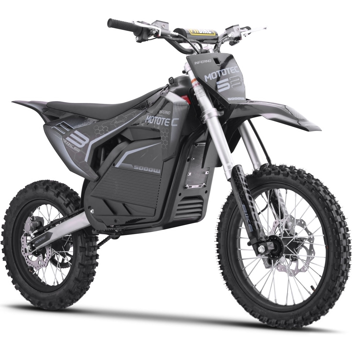 MotoTec Pro 72V/30Ah 5000W Off-Road Electric Dirt Bike
